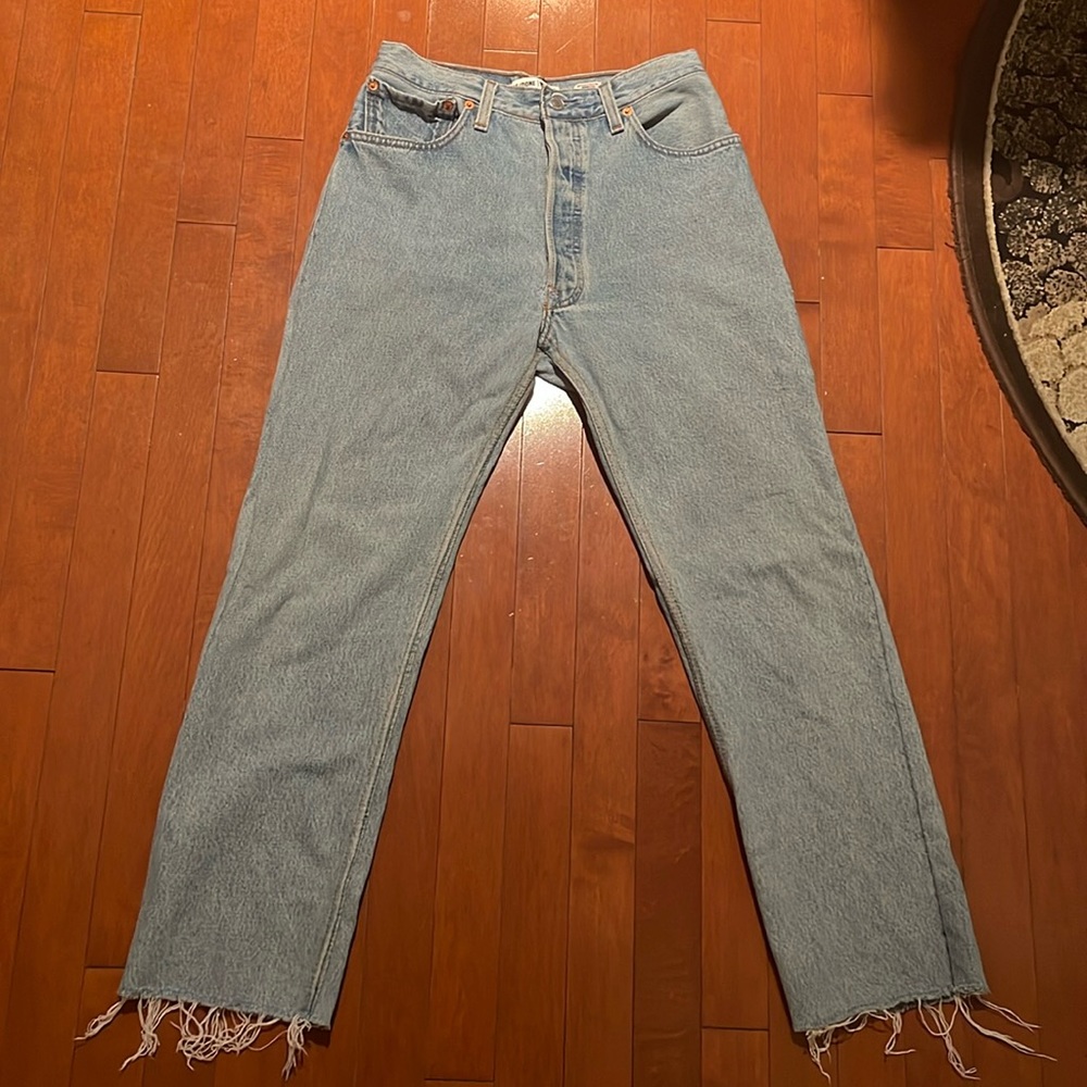 Re/Done stovepipe jeans size 26